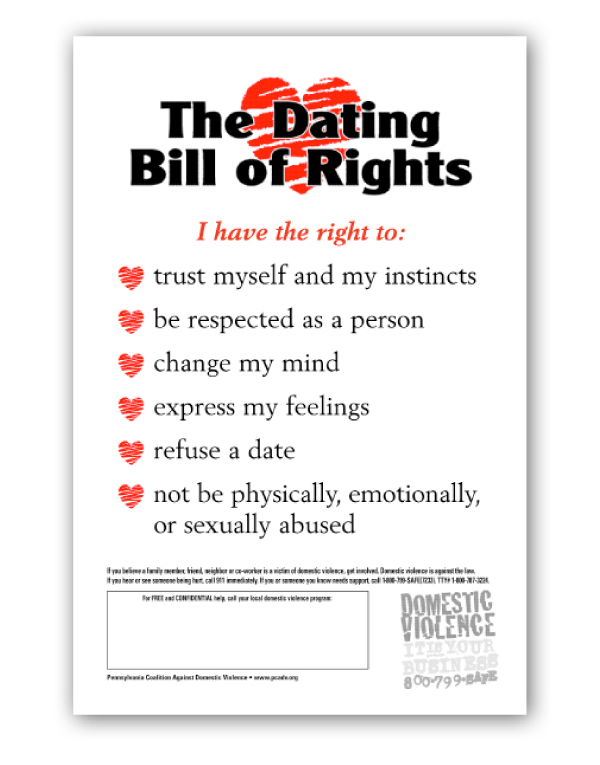 The Dating Bill of Rights