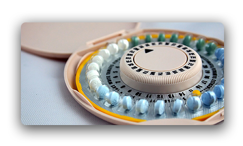 Reproductive Justice- image depicting pack of contraceptive pills